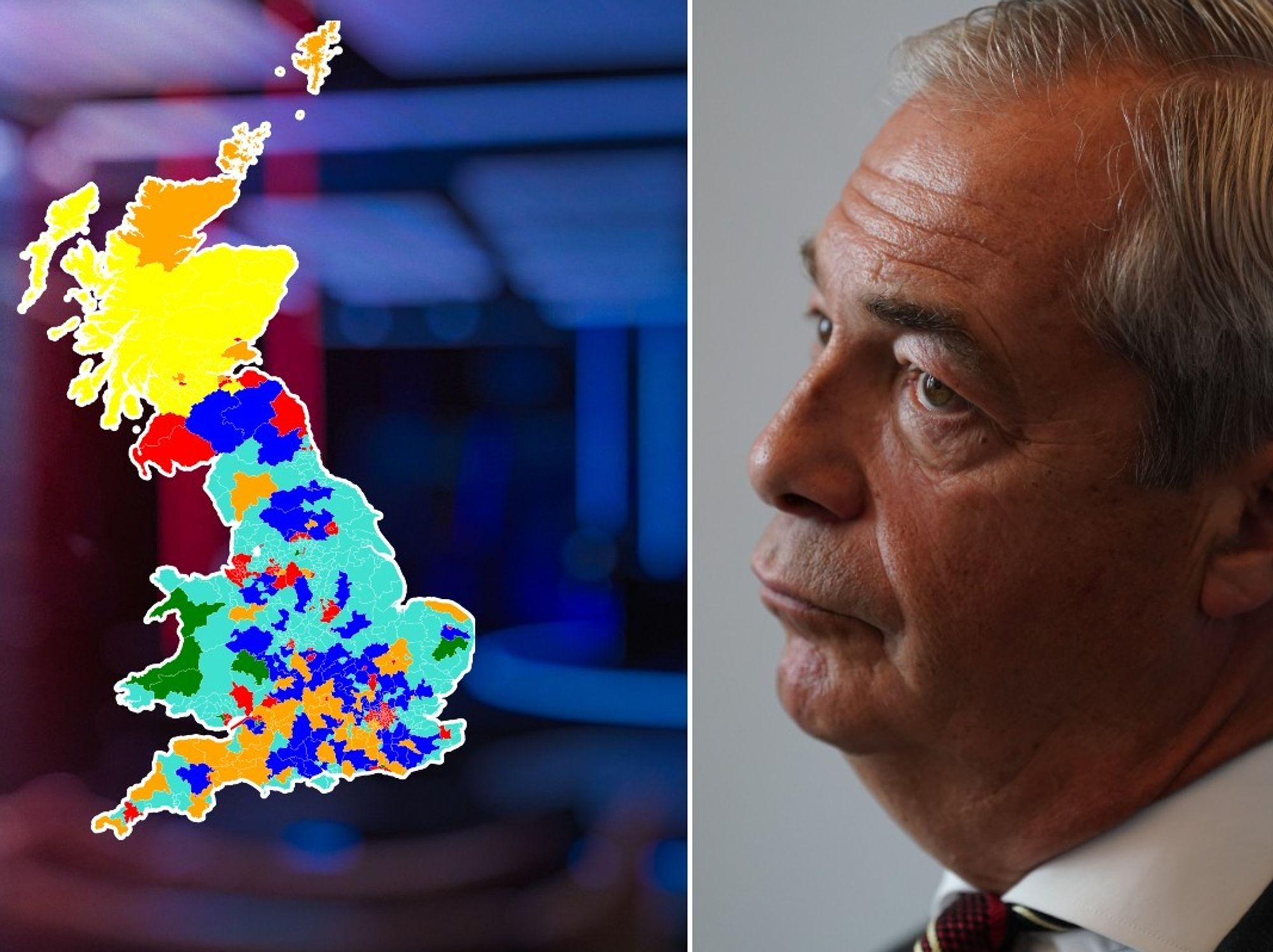 Nigel Farage and More in Common polling