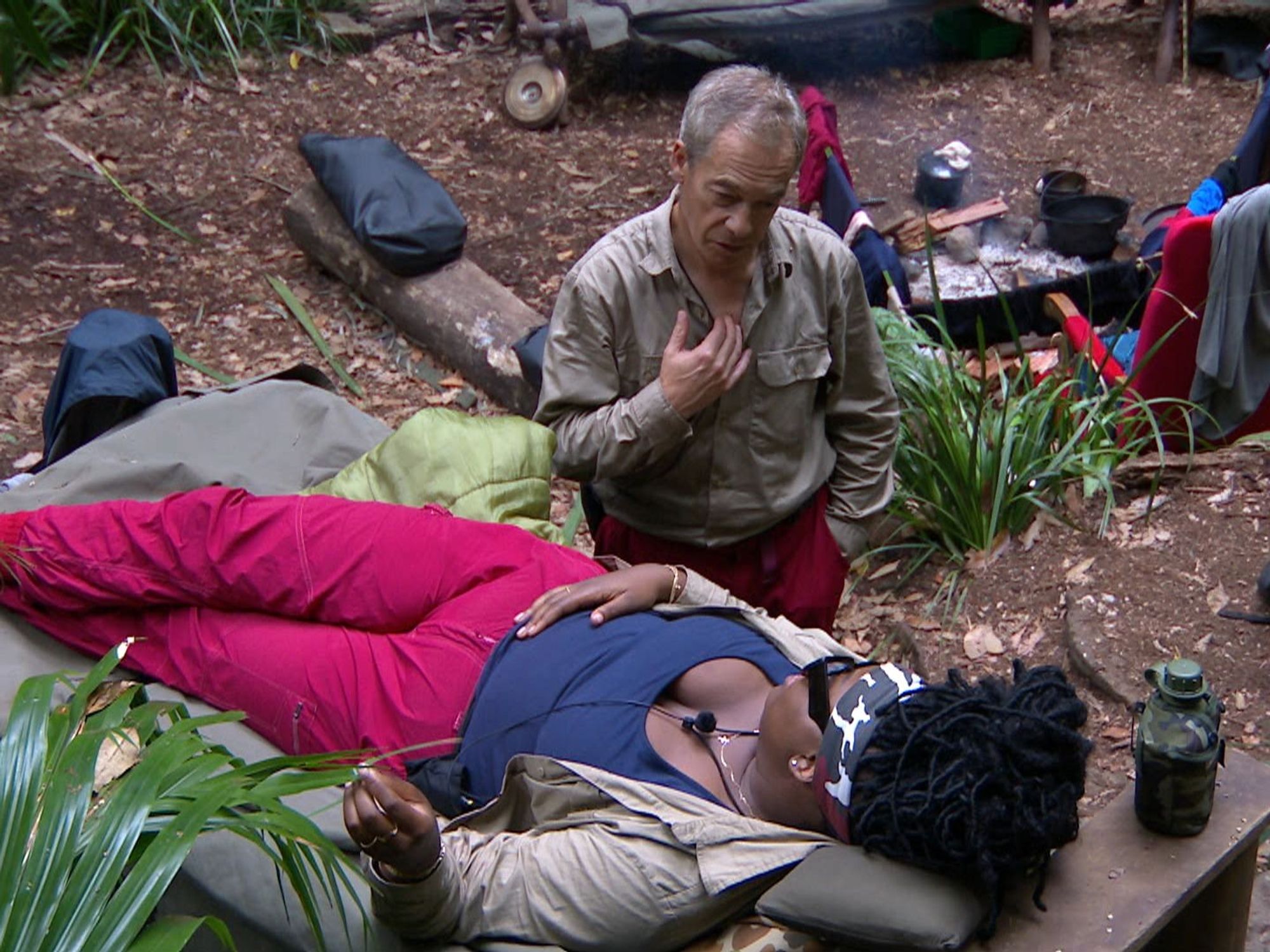 Nigel Farage and Nella Rose