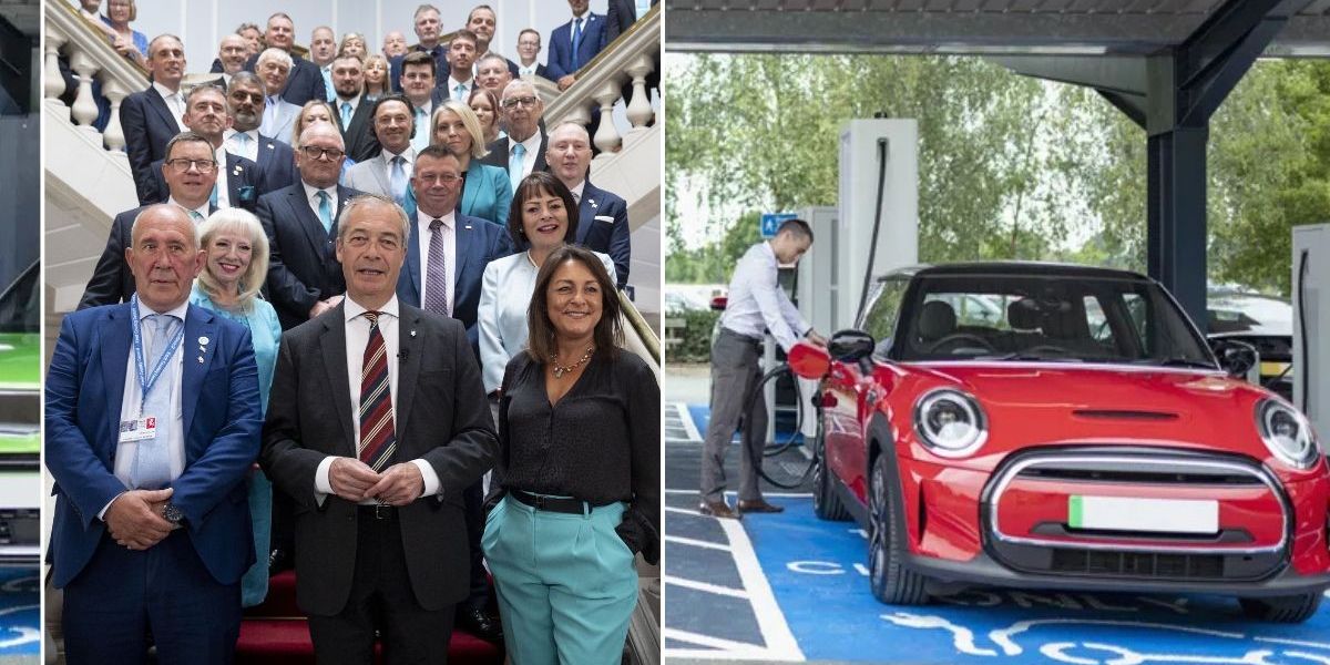 Reform scraps £7.5million net zero EV pledge as councillors take aim at Labour Reform scraps £7.5million net zero EV pledge as councillors take aim at Labour