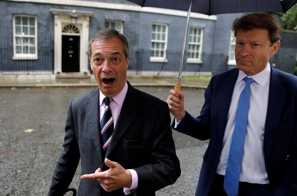 Nigel Farage and Richard Tice have been allies for more than a decade