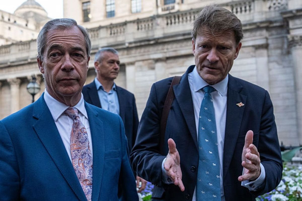 Nigel Farage and Richard Tice