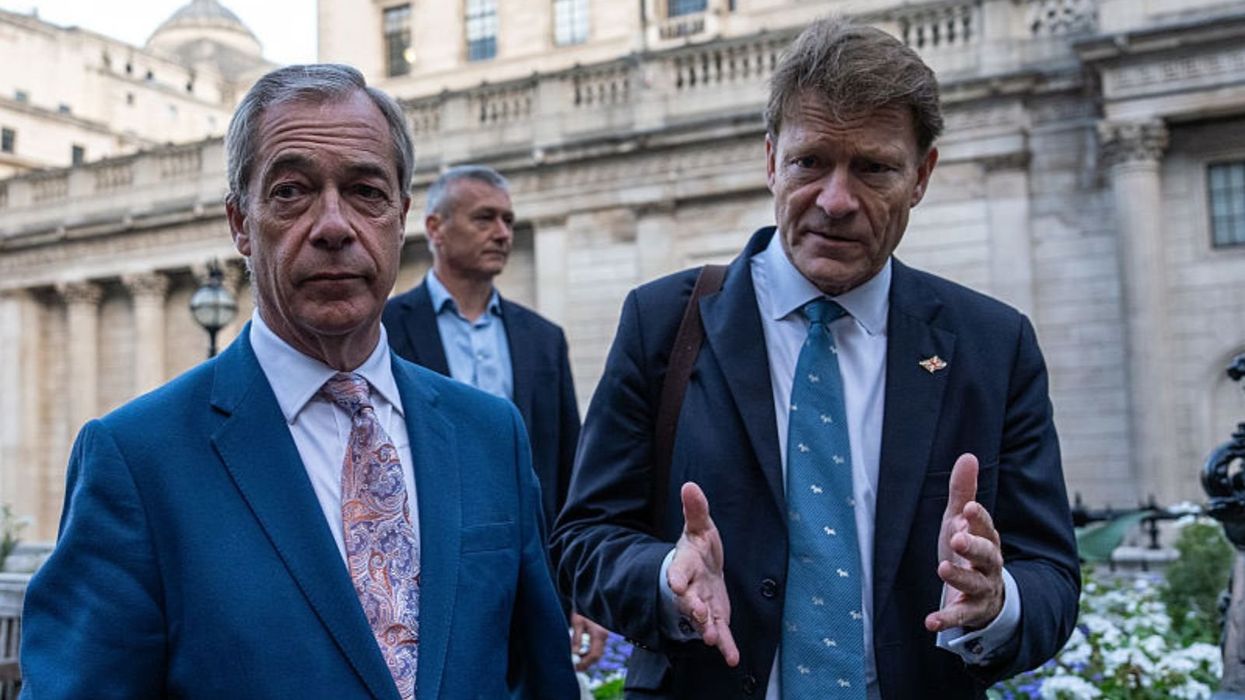 Nigel Farage and Richard Tice