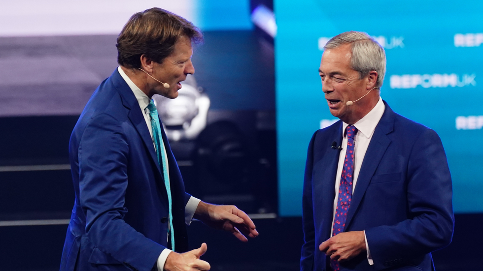 Nigel Farage and Richard Tice
