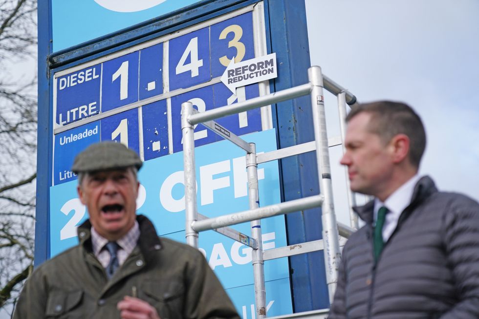 Nigel Farage and Robert Jenrick fuel speech