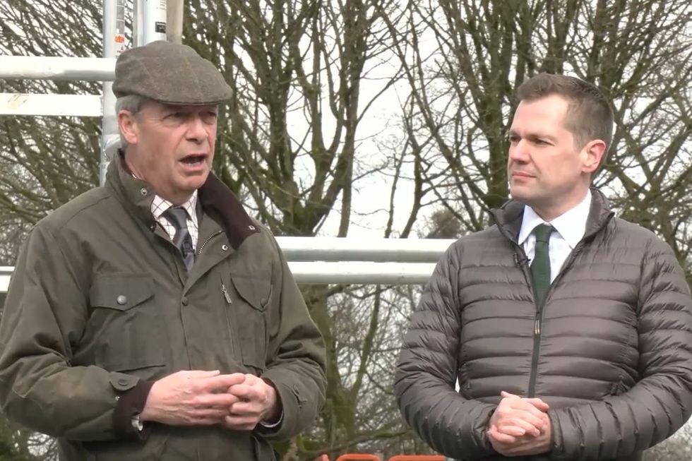 Nigel Farage and Robert Jenrick set out fuel duty pledge