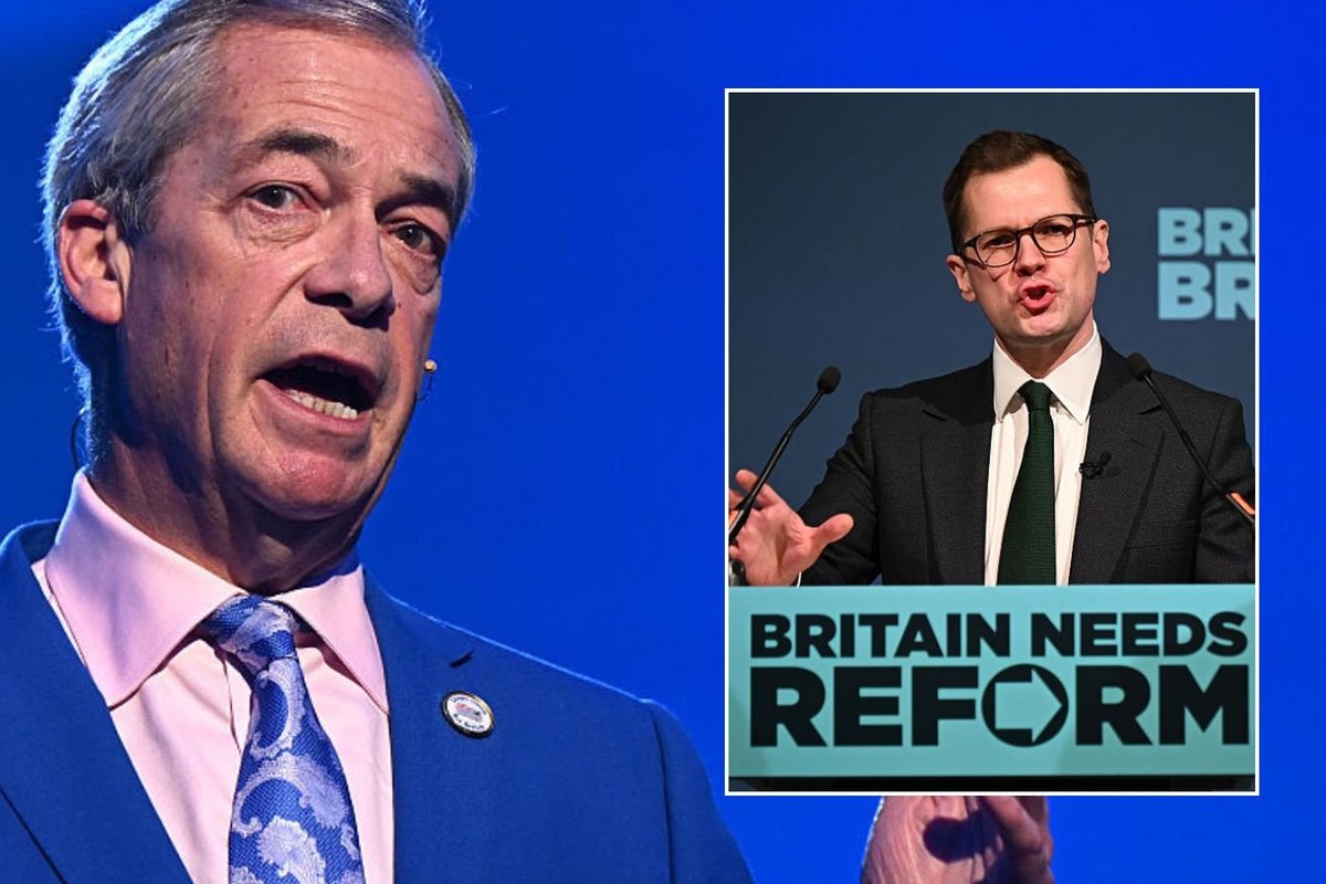 Nigel Farage and Robert Jenrick