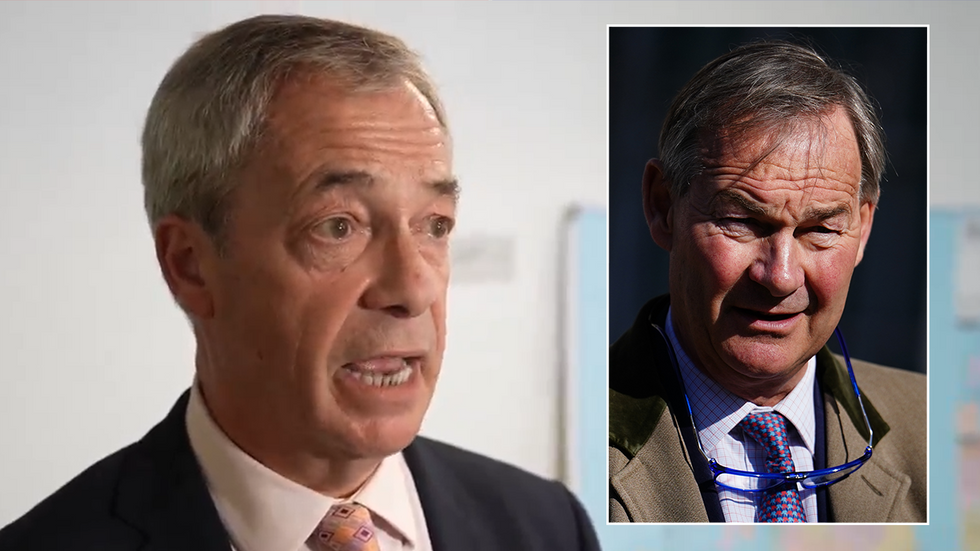 Nigel Farage and Rupert Lowe