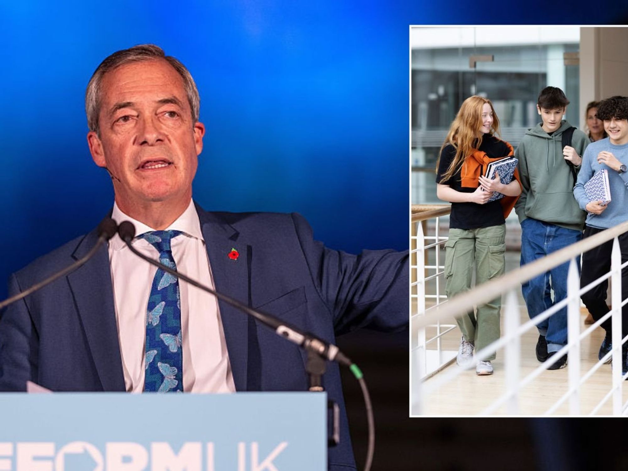 Nigel Farage and young people