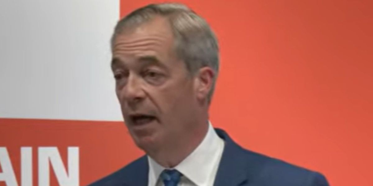 NextImg:Nigel Farage speaks about GB News as he announces he will stand in Clacton for Reform UK