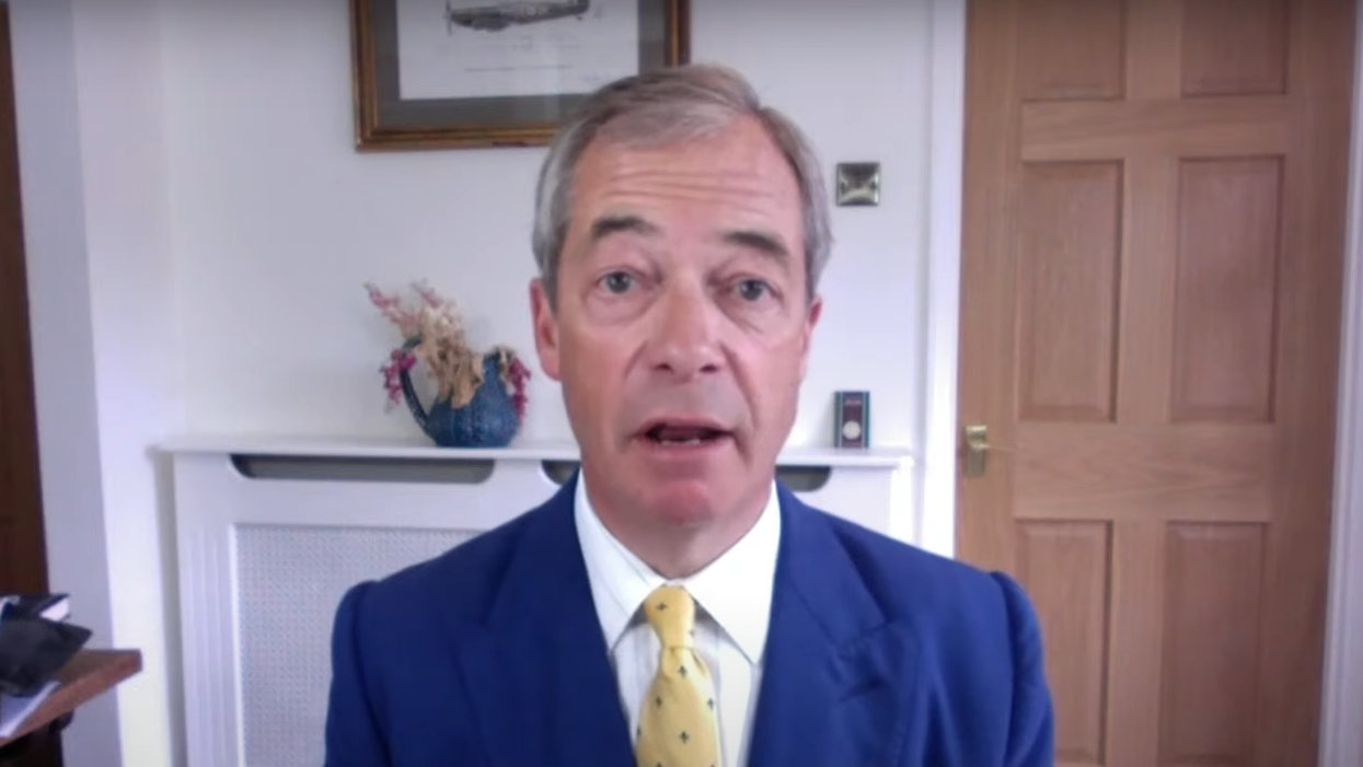 Nigel Farage appeared on GB News' Britain's Newsroom to discuss the latest development
