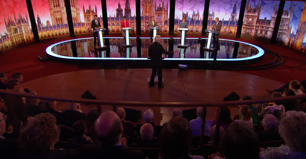 Nigel Farage appeared on the BBC in the 2015 debate