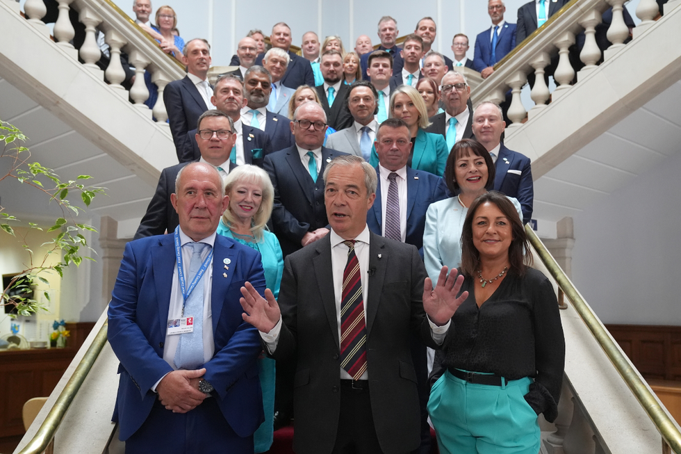 Nigel Farage v radě okresu Kent