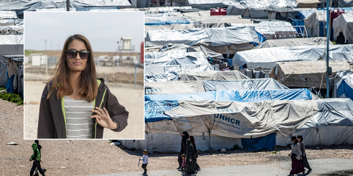 NextImg:'Hell is other people': Shamima Begum's tent filled with messages of despair written in English