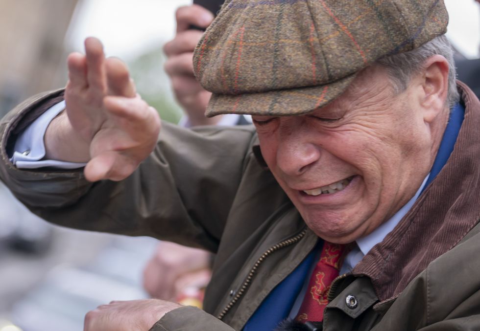 Nigel Farage attacker DODGES JAIL after hurling rubbish at Reform leader