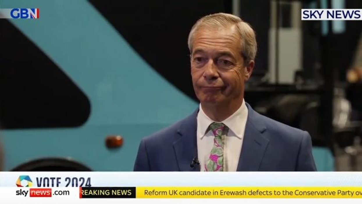 'MSM - Sky is one of the worst!' Beth Rigby blasted for 'gotcha' journalism against Farage