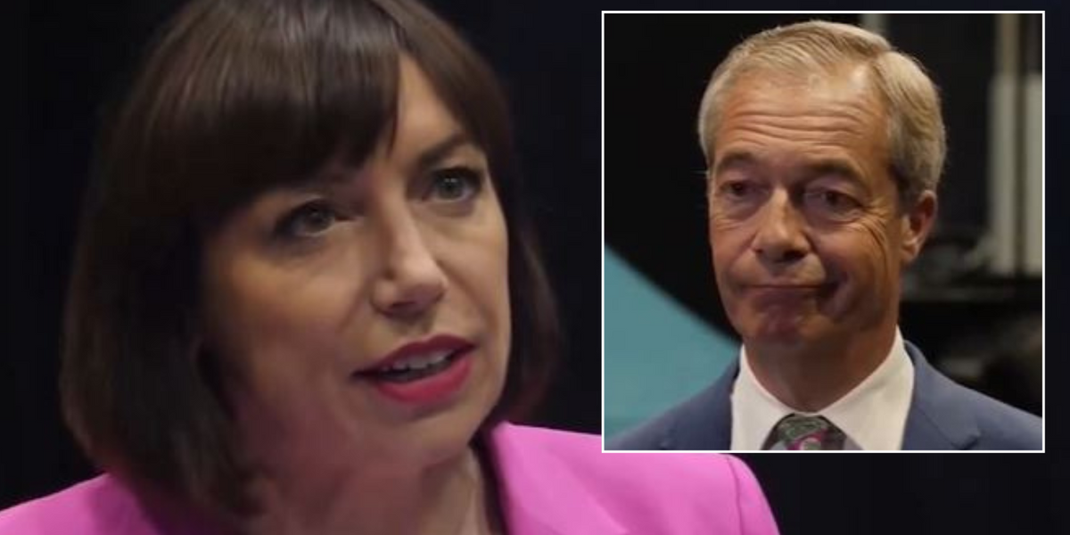 NextImg:'MSM - Sky is one of the worst!' Beth Rigby blasted for 'gotcha' journalism against Farage