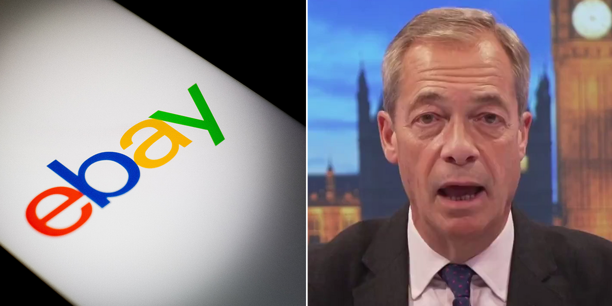 NextImg:‘Absolutely bonkers!’ Nigel Farage blasts ‘draconian’ tax as HMRC target eBay sellers