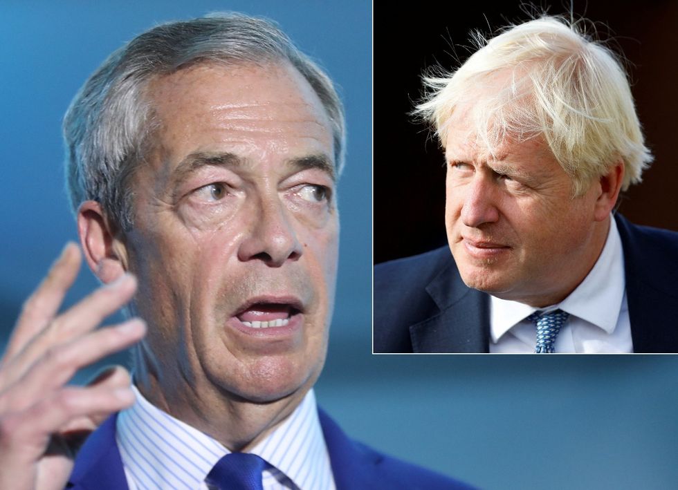 Nigel Farage/Boris Johnson
