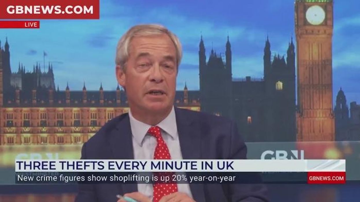 ‘BBC would NOT have you on’: Nigel Farage tells communist GB News guest ‘behave or disappear’ after repeated disruptions