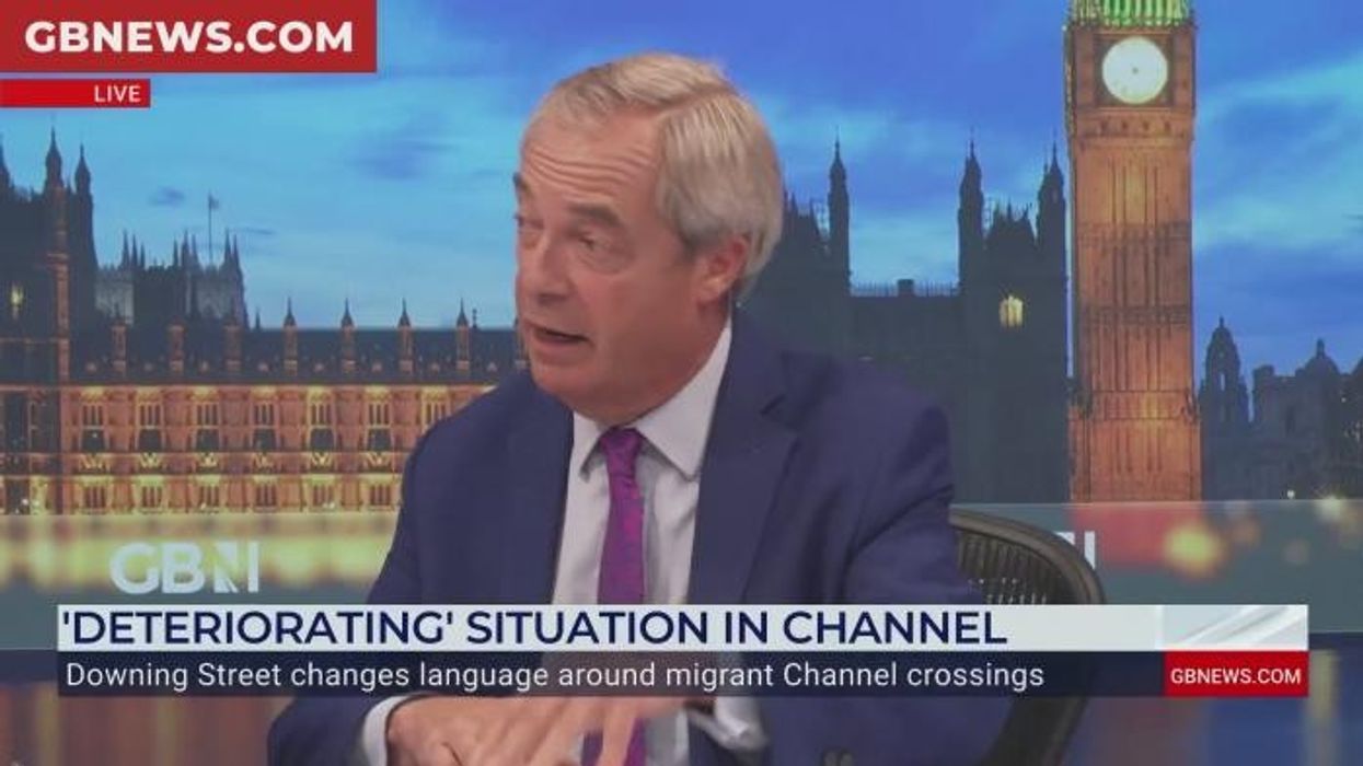 'Get a grip!' Nigel Farage calls for military action in the Channel as migrant crisis labelled 'national emergency'