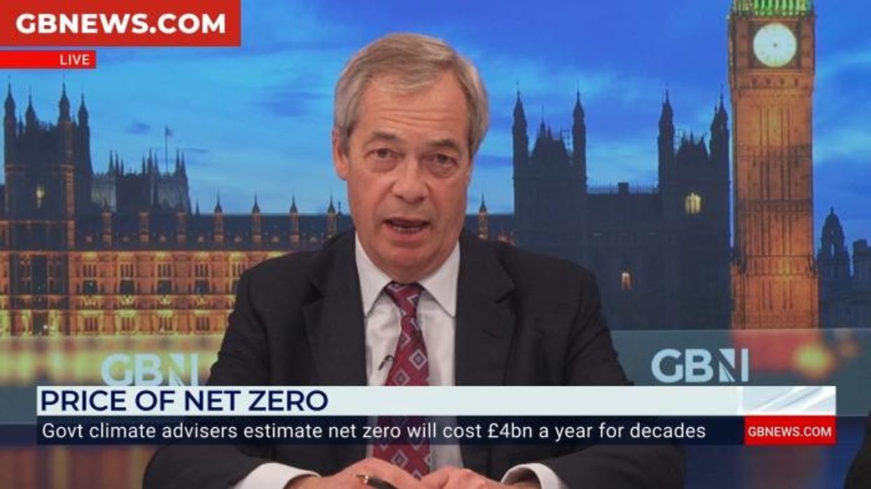 Nigel Farage demands climate change targets are ditched as world faces ‘most dangerous situation’