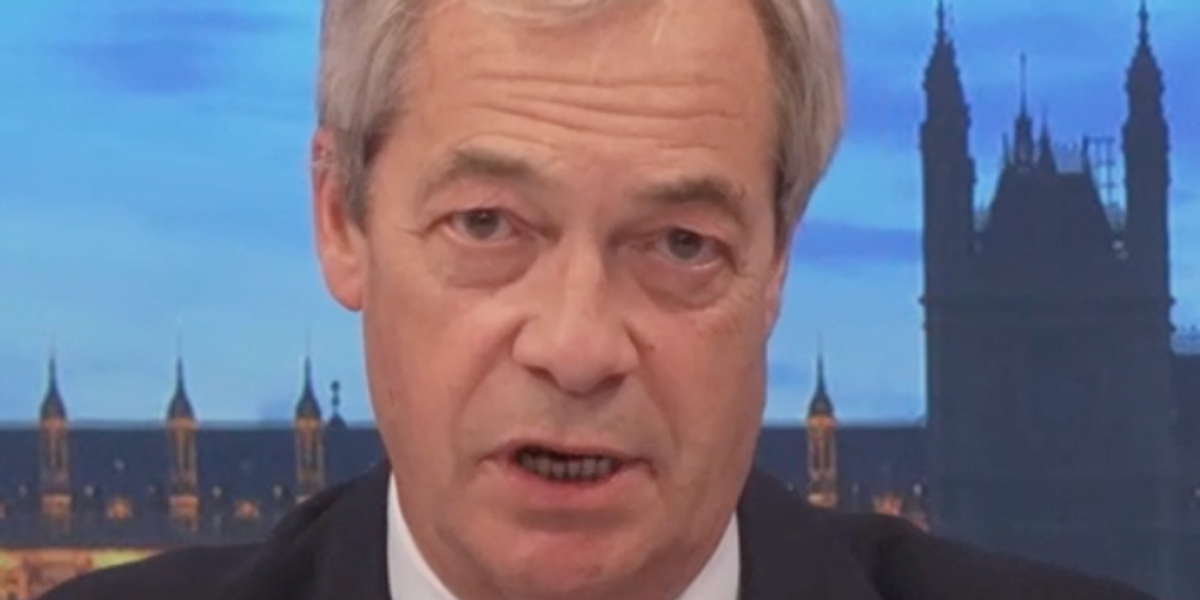 NextImg:Nigel Farage demands climate change targets are ditched as world faces ‘most dangerous situation’