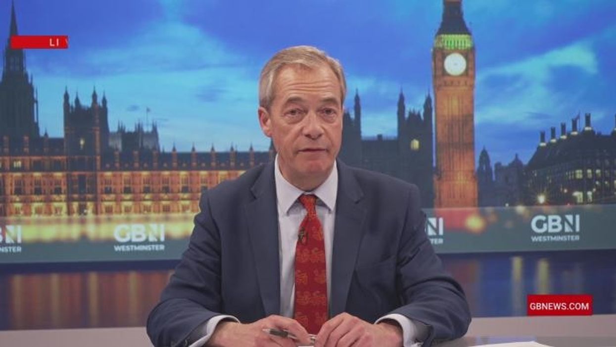 'There is an all-out attack on GB News that is coming from the established broadcasters', says Nigel Farage