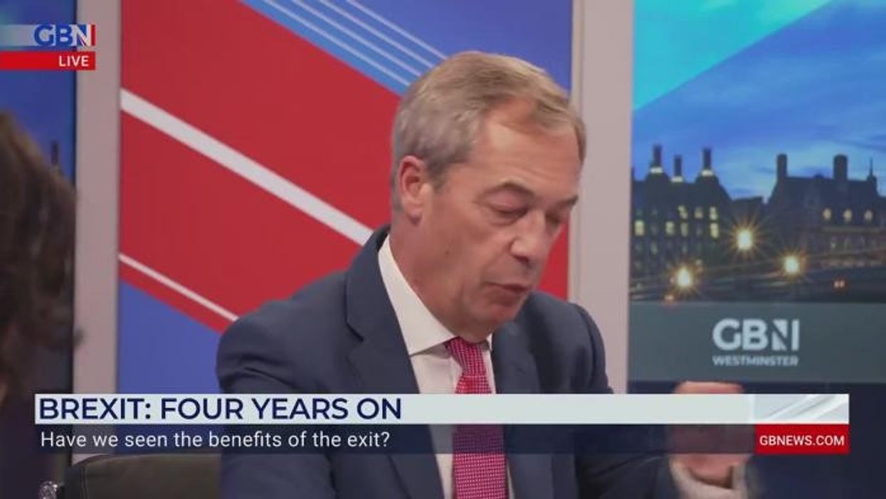 ‘You’re in denial!’ Nigel Farage in furious Brexit row with Rejoiner who claims ‘we will go back’ to EU