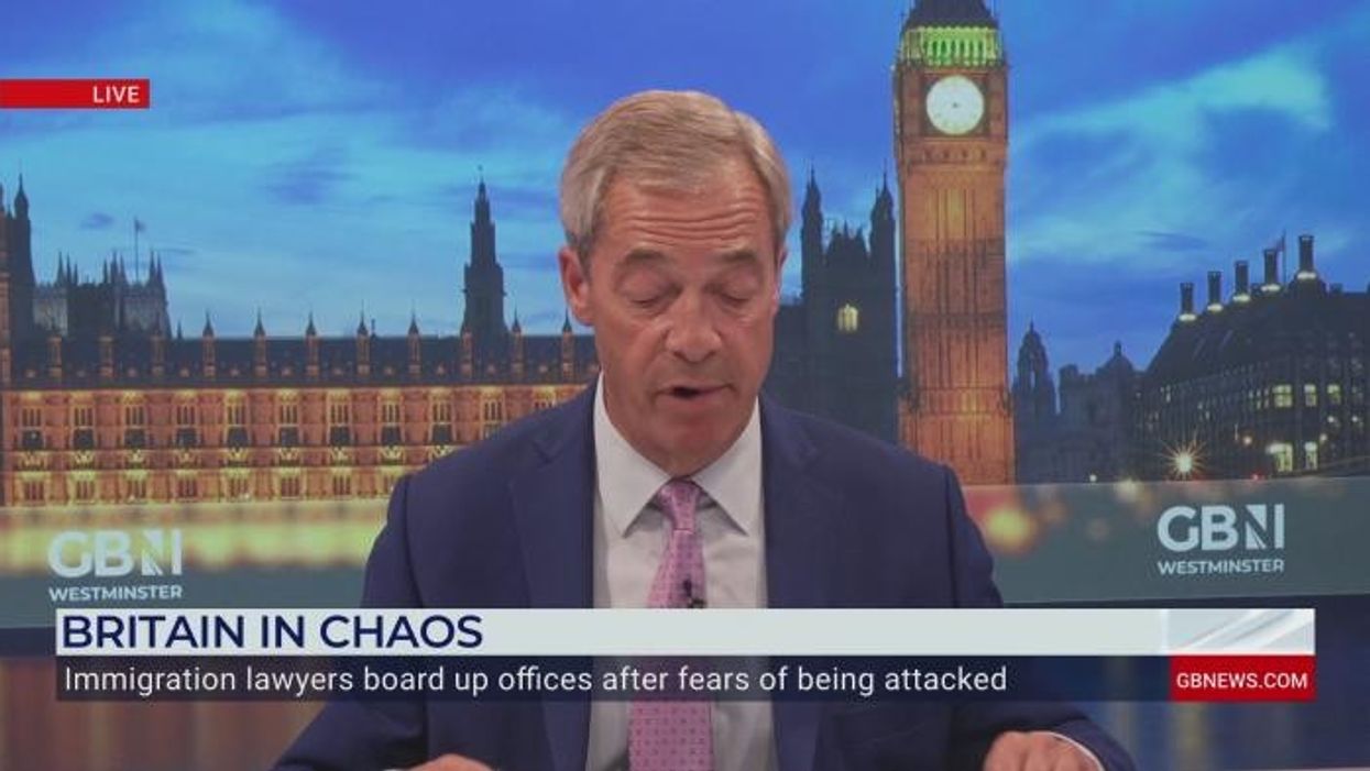 Nigel Farage furiously defends ‘entirely fair’ question about Southport in fiery GB News clash: ‘Still not been answered!’