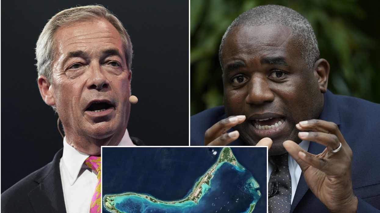 Nigel Farage, David Lammy, Chagos Islands