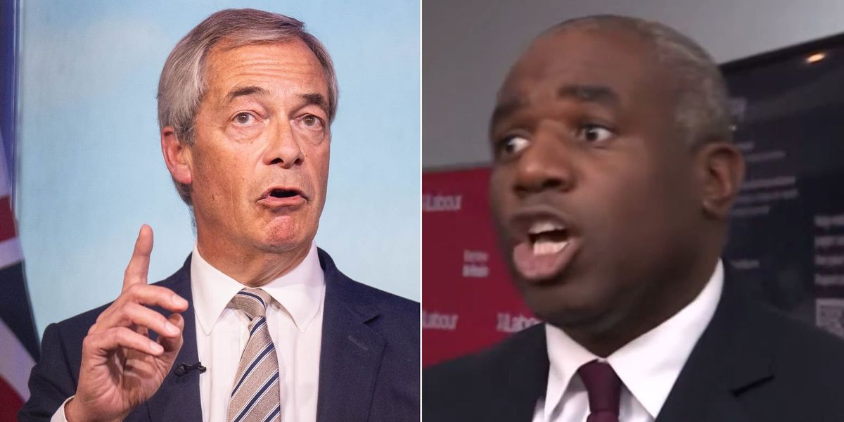 NextImg:David Lammy fails to apologise to Nigel Farage as he admits mistake with 'Hitler Youth' comments