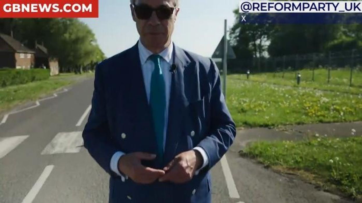 'Panic stations!' Activists launch 'desperate' new tool to halt Nigel Farage's surge - but new poll SHATTERS hopes