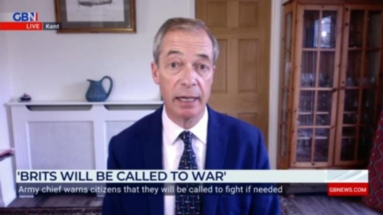 ‘Tories DEGRADED our armed services!’ Nigel Farage demands ministers to ‘STOP reducing our forces’