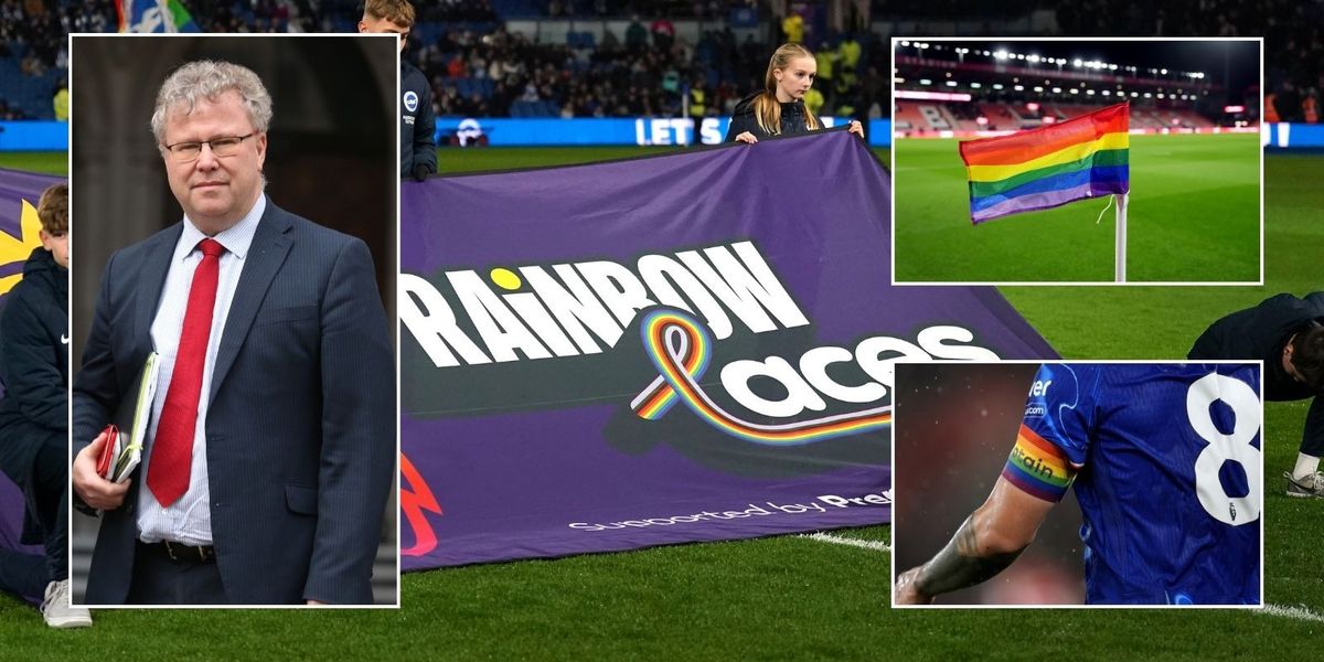 NextImg:FA facing legal action for 'unlawful' LGBT rainbow armband and laces campaign