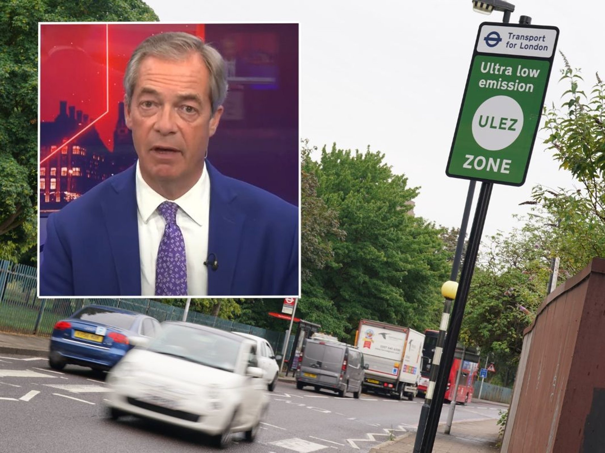 Nigel Farage demands Mark Harper uses Ulez loophole to BLOCK Sadiq Khan's ‘detrimental’ tax expansion