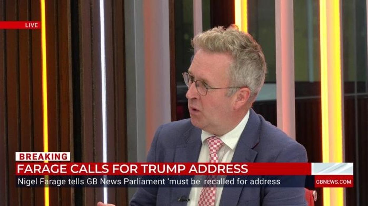 Nigel Farage demands Parliament MUST be recalled so that Donald Trump can address MPs