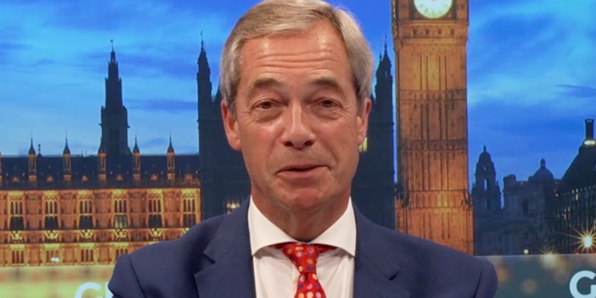 NextImg:WATCH: Nigel Farage fumes at Albanian migrant burglar driving a Ferrari in London