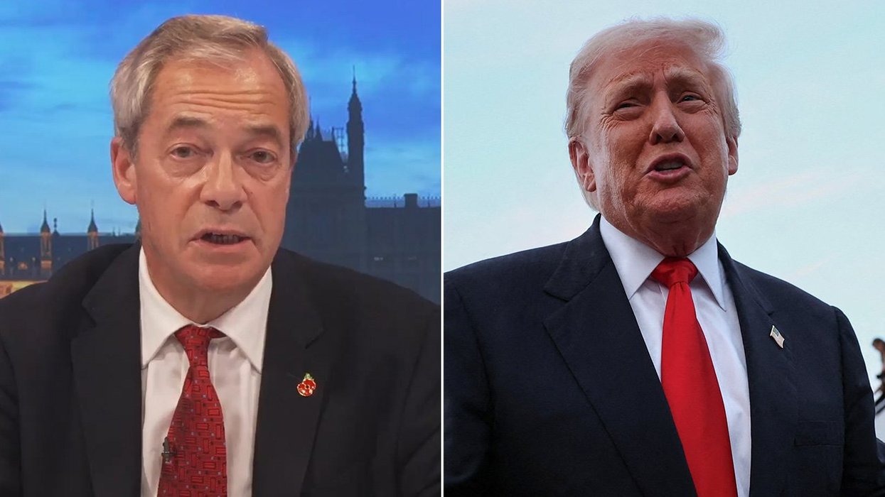 Nigel Farage, Donald Trump