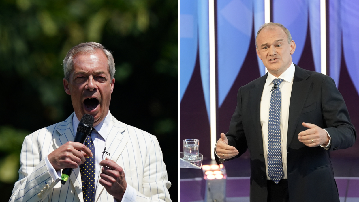 Nigel Farage/Ed Davey