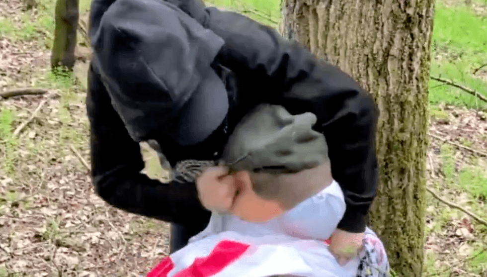 Nigel Farage effigy
