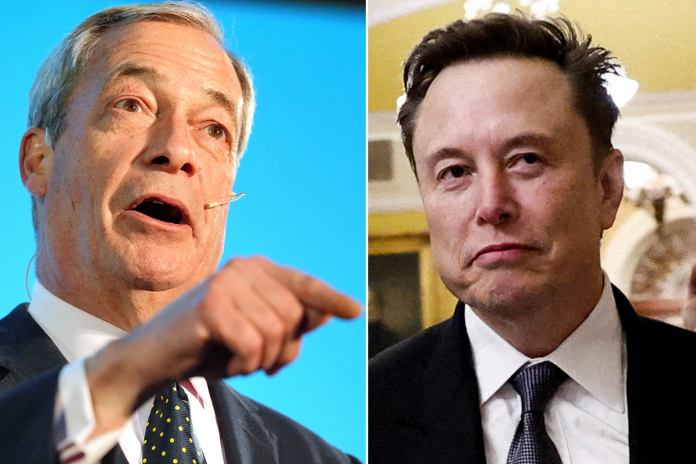 Nigel Farage; Elon Musk