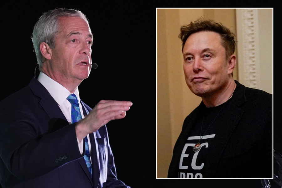Nigel Farage; Elon Musk