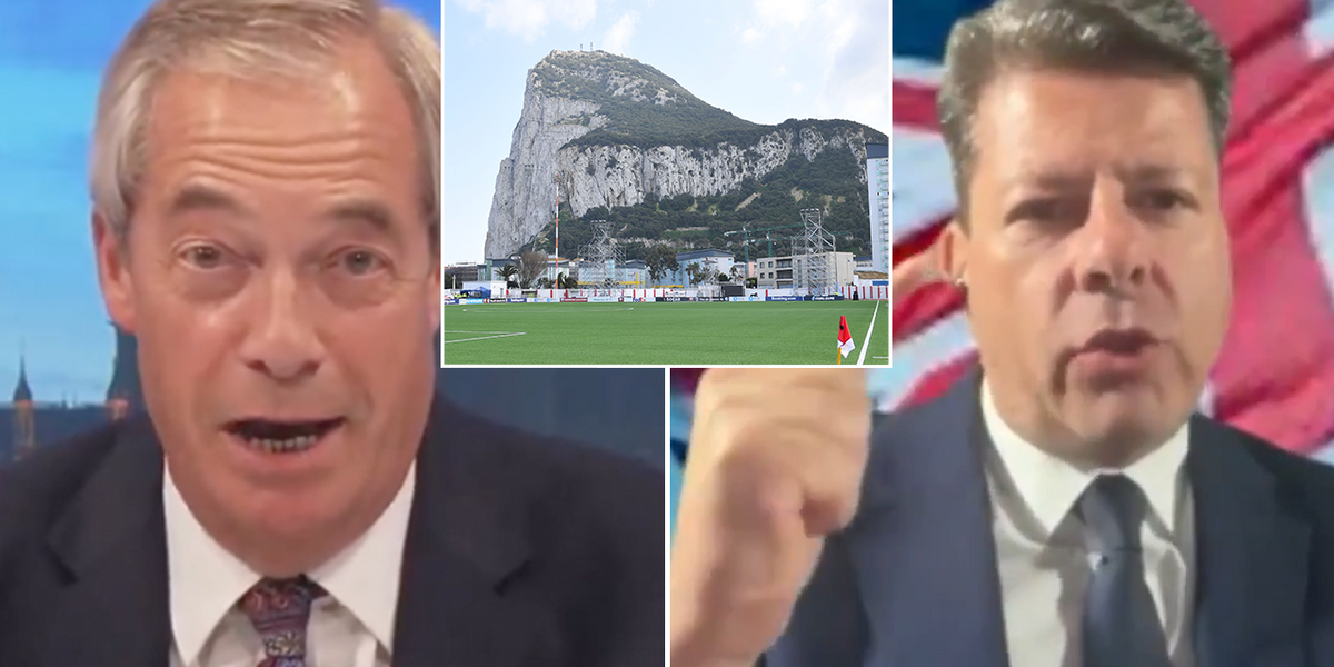 NextImg:Gibraltar’s chief quizzed by Nigel Farage about Rock being ‘less British’ after post-Brexit deal