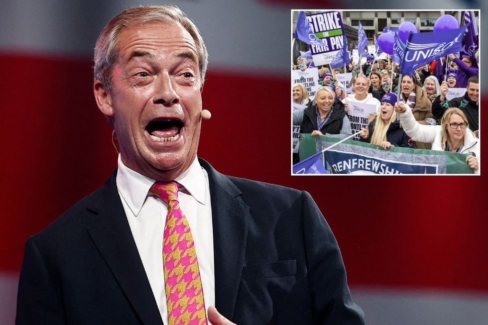 Nigel Farage faces 'Doge fightback' as 'work-shy' council staff send trade union membership surging