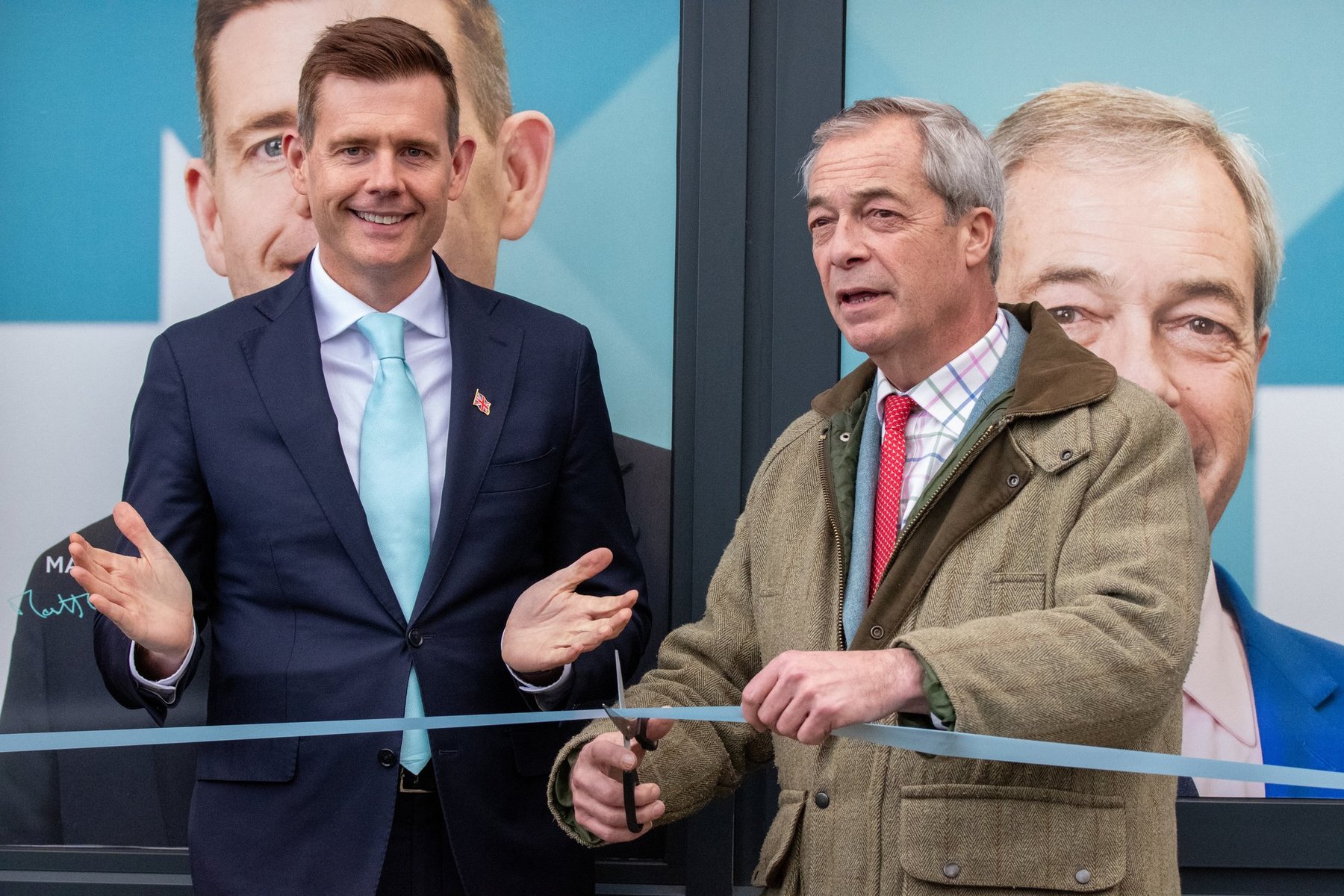 Nigel Farage feels aggrieved by the result of Thursday's Gorton & Denton by-election