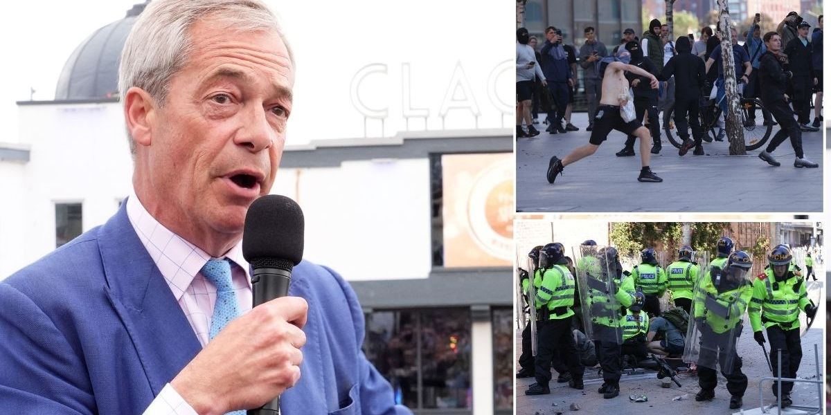 NextImg:Matt Goodwin blasts 'utterly outrageous' attacks on Nigel Farage - 'he did NOT cause riots'