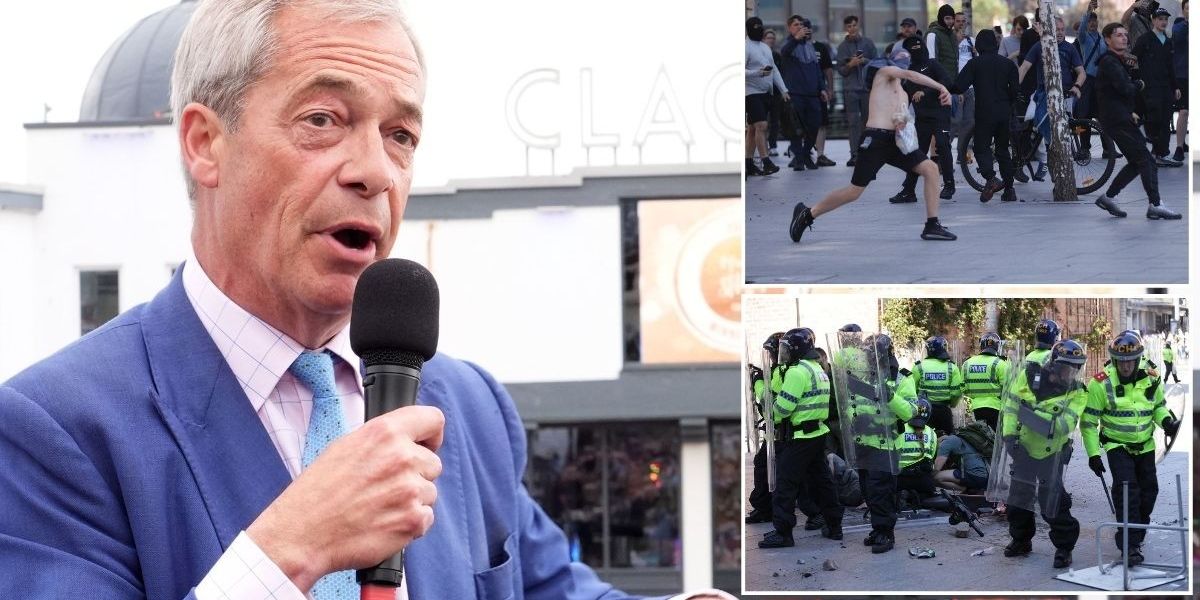 Nigel Farage forced to ramp up security after being blamed for riots ...