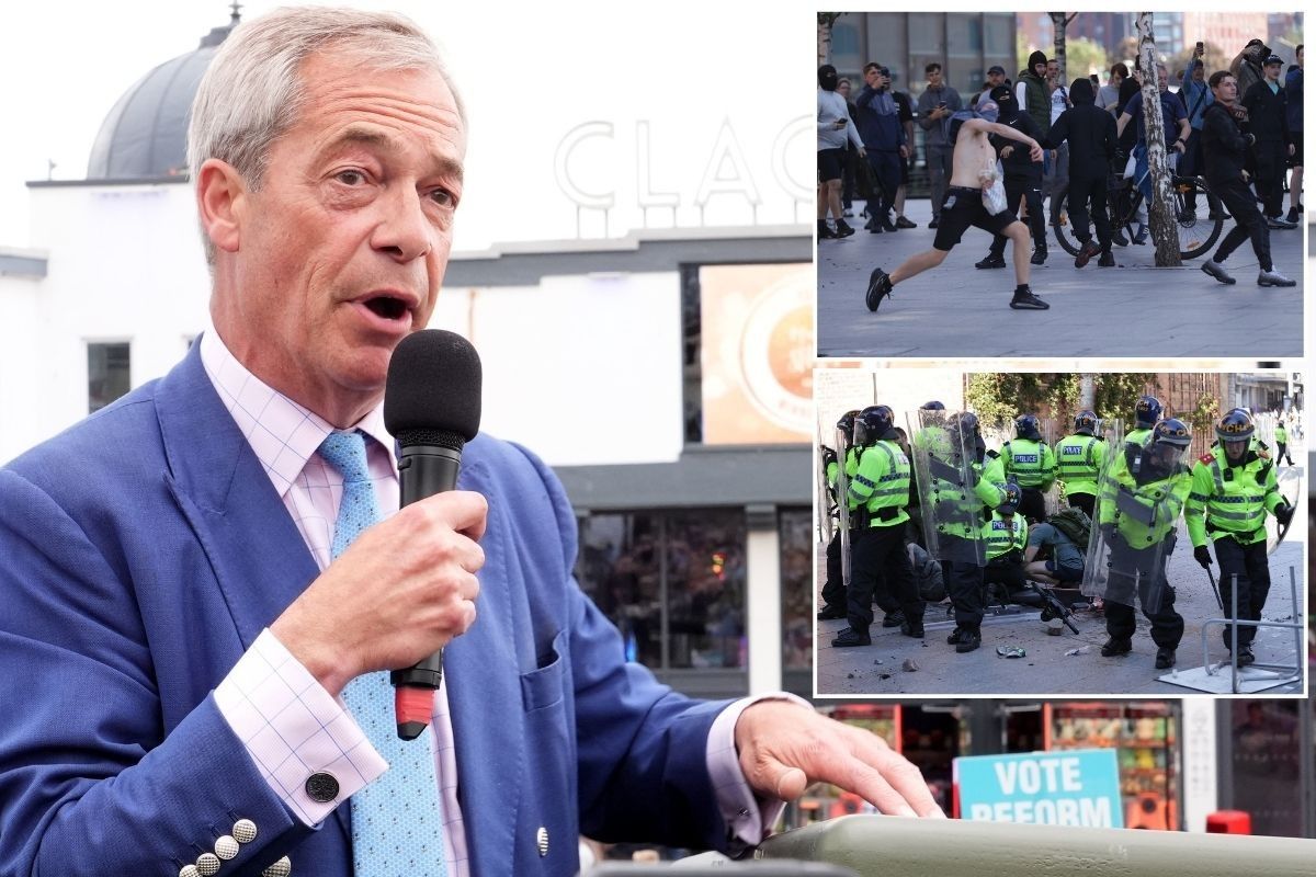 Nigel Farage forced to ramp up security after being blamed for riots - 'Media has incited violence against me!'