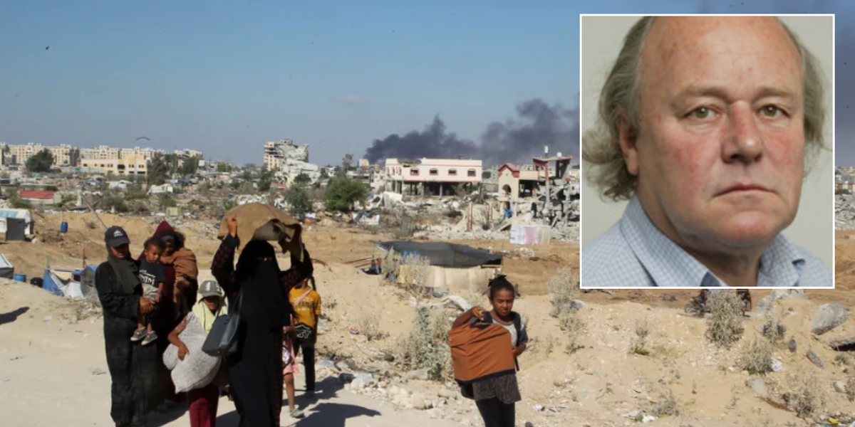 NextImg:Father of immigration judge who ruled Gazan family can stay in Britain under Ukrainian scheme is anti-Israel campaigner who argued Britain should surrender Gibraltar and the Falklands