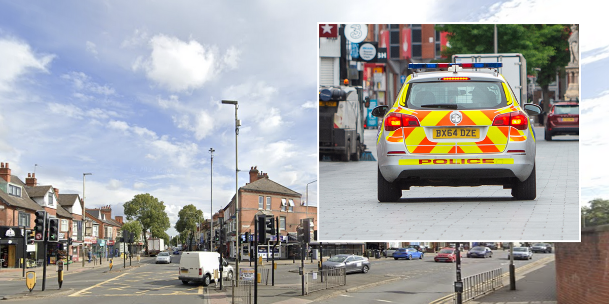 NextImg:Two children and woman hospitalised after police car ploughs into trio during pursuit with BMW